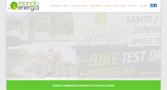 Desktop Screenshot of mondoenergia.net